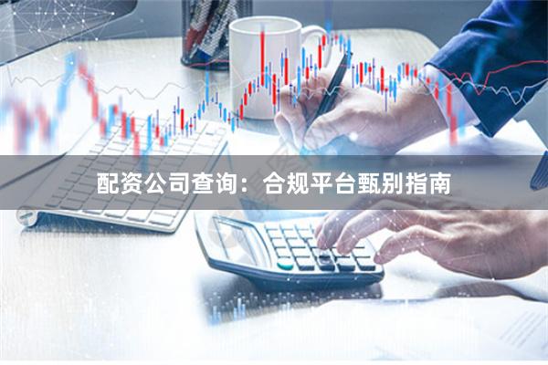 配资公司查询：合规平台甄别指南